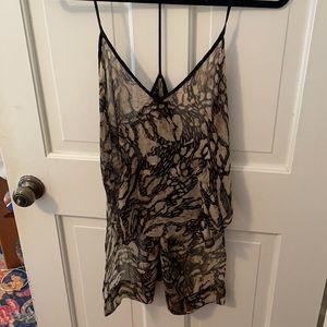 100% silk tank